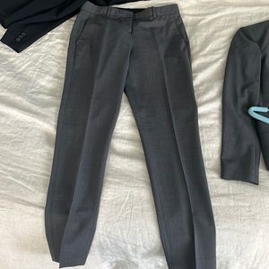 Theory gray suit pant